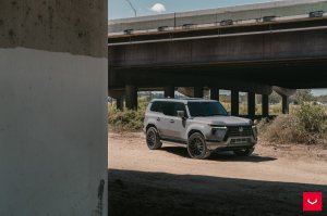 Lexus GX 550 Custom Wheels - HF6-3 by Vossen - Gloss Black